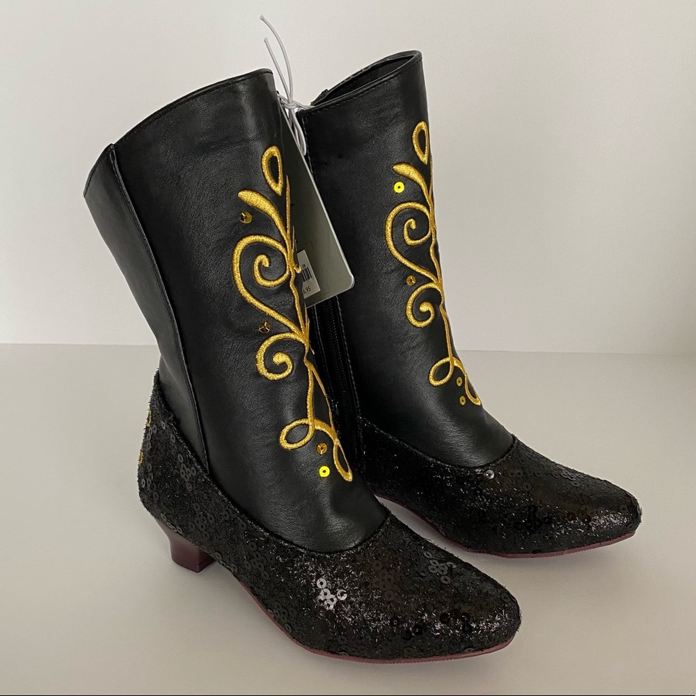 Disney Store Frozen Anna Costume Boots Size 13/1